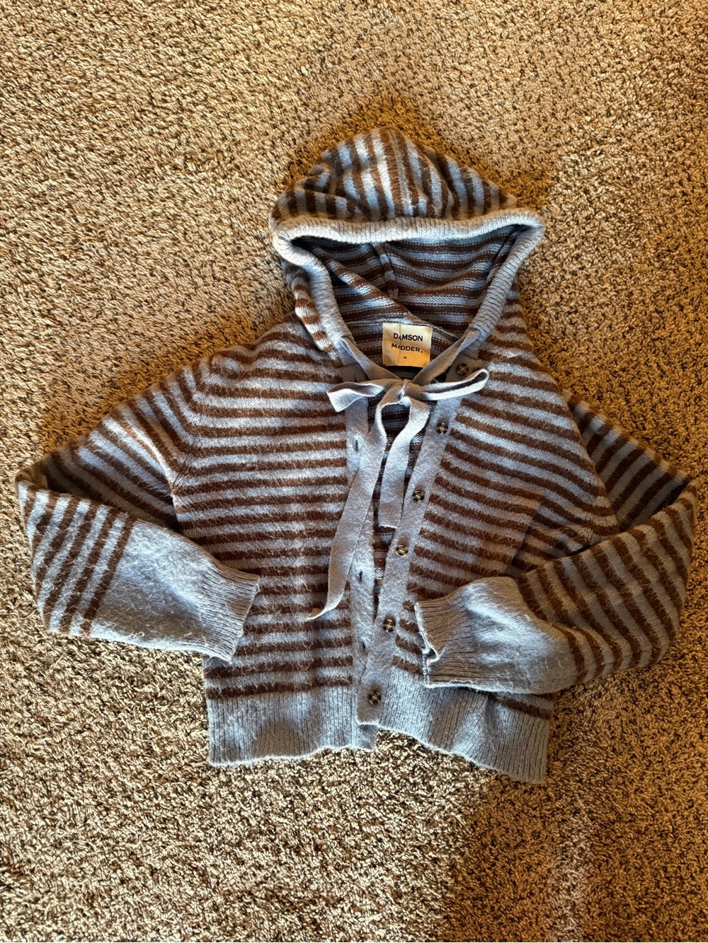 Damon Madder Ruthie Bonnet Cardigan